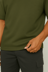 Oversize 300GSM Army Green