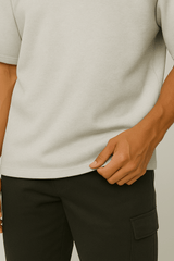 Oversize 300GSM Light Ash