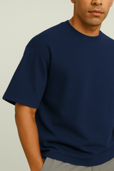 Oversize 300GSM Navy Blue