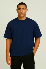 Oversize 300GSM Navy Blue