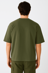 Oversize 190GSM Army Green
