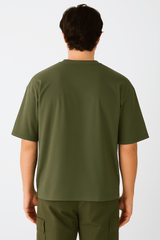 Oversize 190GSM Army Green