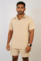 Crape Material Baige Full Kit