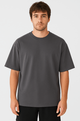 Oversize 190GSM Dark Ash