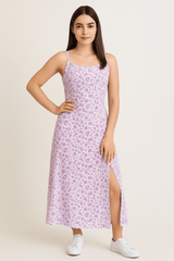 Lilac Floral Frock