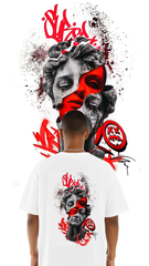 Red Echo DTF Print T-Shirt