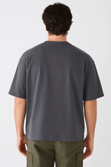 Oversize 190GSM Dark Ash