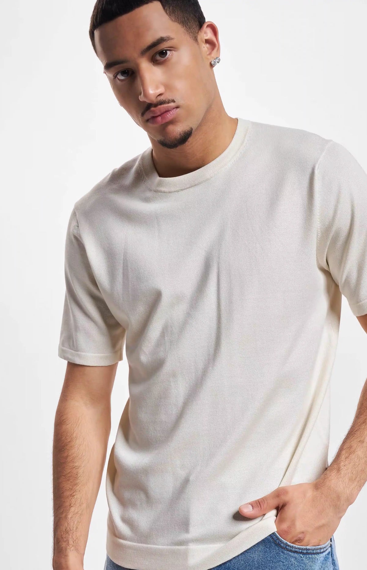 Plain T-Shirt - White